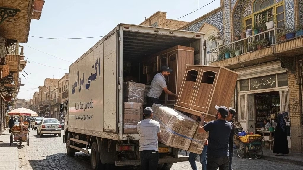 باربری در شیراز با آذین بار جنوب