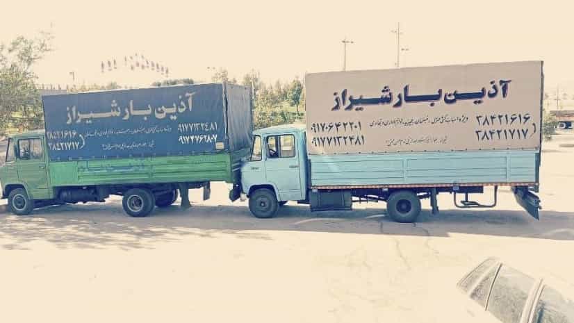 جابجایی اثاثیه منزل در شیراز