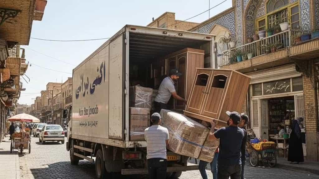 باربری در شیراز با آذین بار جنوب